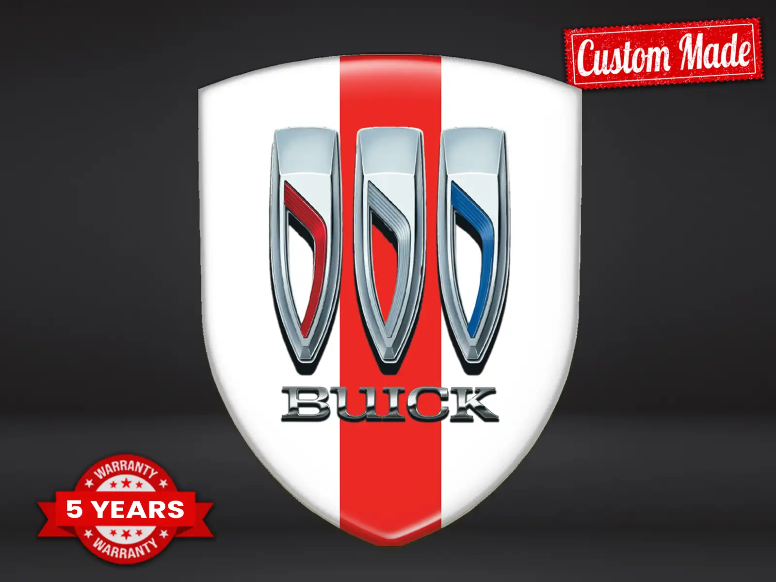 Buick Emblemas Auto Personalizados Estilo Máximo Resistente Pro